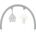 Крісло-гойдалка MoMi PEARL baby swing grey (BULE00040)