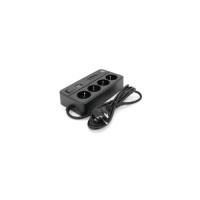 Мережевий фільтр живлення Voltronic G13H, 3000W, 4 роз, 4USB 3,2А, 2 Type-C, 2м Black (YT-G13H)