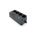 Мережевий фільтр живлення Voltronic G13H, 3000W, 4 роз, 4USB 3,2А, 2 Type-C, 2м Black (YT-G13H)