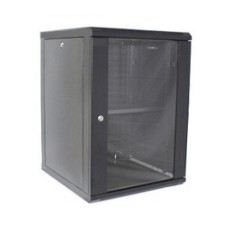 Шафа настінна Hypernet 15U 19" 600x600 (WMNC66-15U-FLAT-BLACK)