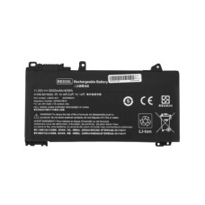 Акумулятор до ноутбука HP ProBook 450 G6 RE03XL, 45Wh (3600mAh), 3cell, 11.55V, Li-ion AlSoft (A71140)