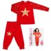 Піжама дитяча Matilda із зіркою (8981-3-116G-red)