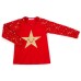 Піжама дитяча Matilda із зіркою (8981-3-116G-red)