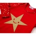 Піжама дитяча Matilda із зіркою (8981-3-116G-red)