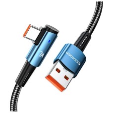 Дата кабель USB 2.0 AM to USB-C 1.0m 100W blue Essager (EXCWT7A-CG03-P)