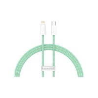 Дата кабель USB-C to Lightning 2.0m 20W green Baseus (CALD000106)