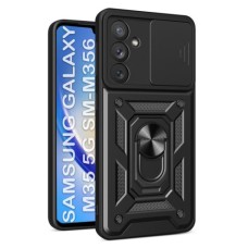 Чохол до мобільного телефона BeCover Military Samsung Galaxy M35 5G SM-M356 Black (711541)