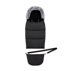 Зимовий конверт MoMi Sleeping bag 2 в 1 black (AKCE00050)