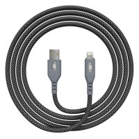 Дата кабель USB 2.0 AM to Lightning 1.0m Magnetic 2A black Armorstandart (ARM75508)