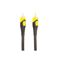 Кабель мультимедійний 1xRCA M to 1xRCA M 1.5m PowerPlant (CA911721)