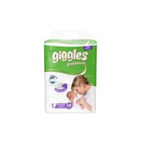 Підгузок Giggles Premium Newborn 2-5 кг 56 шт. (8680131201624)