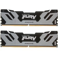 Модуль пам'яті для комп'ютера DDR5 48GB (2x24GB) 7200 MHz Renegade Silver XMP Kingston Fury (ex.HyperX) (KF572C38RSK2-48)