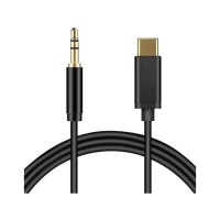 Кабель мультимедійний USB-C to 3.5mm M 1.0m black XoKo (AUX-002-BK)