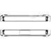 Чохол до мобільного телефона Spigen Samsung Galaxy S25+, Ultra Hybrid MagFit, Clear White (ACS08981)