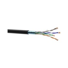Кабель мережевий OK-Net FTP 305м, cat.5e patch зовнішній (F/UTP-cat.5Е-SL patch) (КГППЭ-ВП (100) 4*2*AWG26/7)