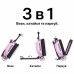 Самокат iSporter Travel 2в1 з валізою рожевий (K3_Pink)
