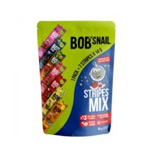 Цукерка Bob Snail асорті страйпи фруктово-ягідні 100 г (1740790)