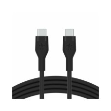 Дата кабель USB-C to USB-C 3.0m 60W Black Belkin (CAB009BT3MBK)