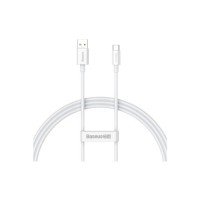 Дата кабель USB 2.0 AM to USB-C 1.0m Superior Fast Charging 60W white Baseus (CAYS000902)