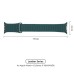 Ремінець до смарт-годинника Armorstandart Leather Loop для Apple Watch 42 (Series 11-10)/41/40/38 Forest Green (ARM53317)