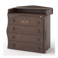Комод-пеленатор Angelo Корона (горіх) 90х51х90 (19008)