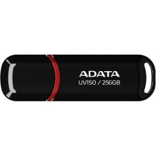 USB флеш накопичувач ADATA 256GB UV150 Black USB 3.2 (AUV150-256G-RBK)