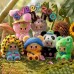 М'яка іграшка Pop Top сюрприз з кільцем Rebel Bear Sweet Zoo Зоомалюки (CSRB010)