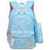 Рюкзак шкільний Cool For School 17" Блакитний (8249-blue)