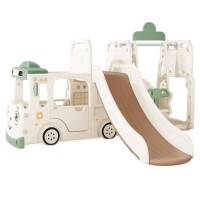 Ігровий майданчик Mealux Amber (KD-B010 White/Green)