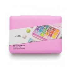 Гуашеві фарби HIMI Jelly Cup 24 кольори по 30мл, рожевий пл (6974712453642)