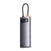 Концентратор Baseus USB-C 4-in-1 4xUSB 3.0 gray (WKWG070013)
