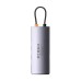 Концентратор Baseus USB-C 4-in-1 4xUSB 3.0 gray (WKWG070013)