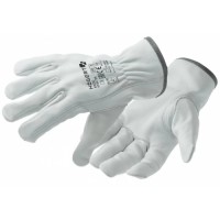 Захисні рукавиці Hoegert KINZIG HT5K734-10 шкіряні білі, 10 (HT5K734-10)