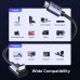 Кабель мультимедійний HDMI M to HDMI M 3.0m 8K60Hz 48Gbps braided black Ugreen (85242)