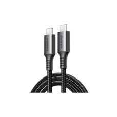 Дата кабель USB-C to USB-C 1.0m 60W US567 black UGREEN (15373)