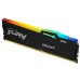 Модуль пам'яті для комп'ютера DDR5 16GB 5200 MHz Beast Black RGB Kingston Fury (ex.HyperX) (KF552C40BBA-16)
