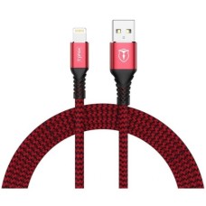 Дата кабель USB 2.0 AM to Lightning 1.0m Jagger T-L814 Red T-Phox (T-L814 red)