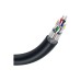 Дата кабель USB 2.0 AM/AM 0.5m US102 black Ugreen (10308)