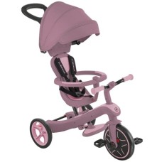 Дитячий велосипед Globber Explorer trike 4 в 1 пастельно-бузковий (637-510)