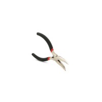 Плоскогубці Voltronic круглогубці вигнуті, чорні ручки, 125х25мм, 89 гр (YT-Red125x25)