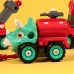 Конструктор Otamanko Машинка-конструктор Трансформер Динозавр 5 в 1 Червоний/блакитний (OTA-132TS)