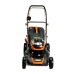 Газонокосарка GTM акумуляторна, 2×18V, 48см, самохідна, 2×4Ah, ЗП (BLM48-SP_KIT)