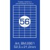 Етикетка самоклеюча Buromax BM.2861