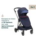 Коляска Chicco 2 в 1 Seety синя (2900990870639) (87097.79.01)