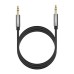 Кабель мультимедійний 3.5mm M to 3.5mm M 2.0m AV119 black Ugreen (10735)