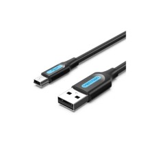 Дата кабель USB 2.0 AM to Mini 5P 2.0m black Vention (COMBH)