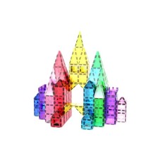 Конструктор Picasso магнітний Tiles The Building Blocks With Car 61 деталь (817338028244)