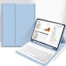 Чохол до планшета BeCover Wireless Keyboard Apple iPad Pro 11" M5 2025 Light Blue (715986)