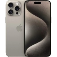 Мобільний телефон Apple iPhone 15 Pro 256Gb eSim (Grade A) Natural Titanium USED (iP15Pr2eNaT_A)