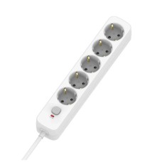 Мережевий фільтр живлення ColorWay CW-PSEA1655W 5 розеток, 5m White (CW-PSEA1655W)